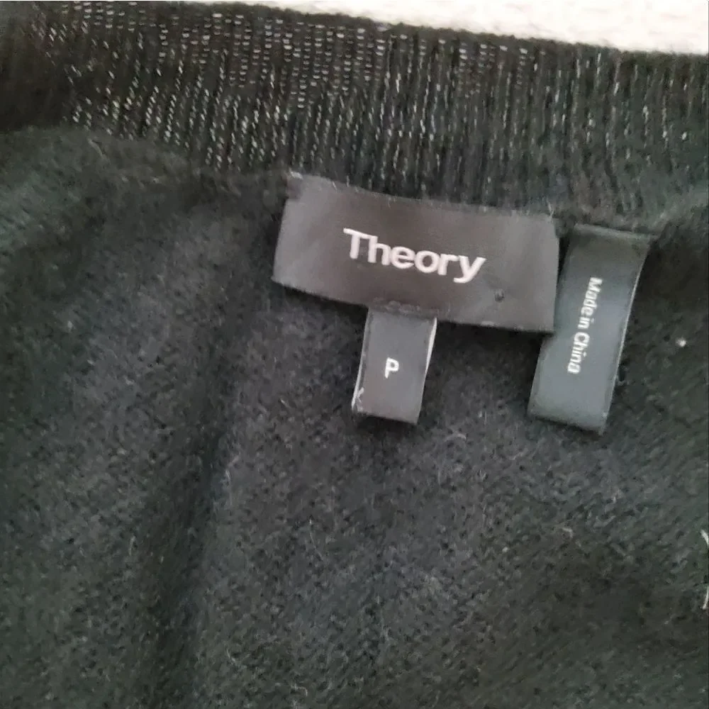 Theory Karenia Cashmere Knit Sweater Size MP